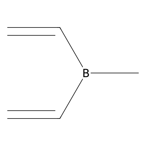 Methyl-divinylborane structure
