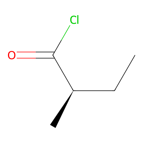 (R)-2-Methylbutanoyl Chloride structure