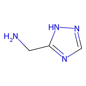 1H-1,2,4-Triazole-3-methanamine structure