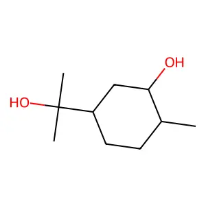 3-Hydroxy-alpha,alpha,4-trimethylcyclohexanemethanol structure
