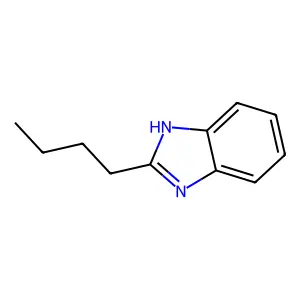 Benzimidazole, 2-butyl- structure