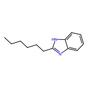 2-Hexyl-1H-benzimidazole structure