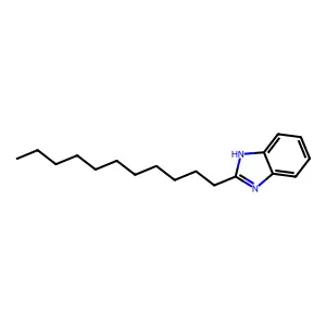 2-undecyl-1H-benzimidazole structure