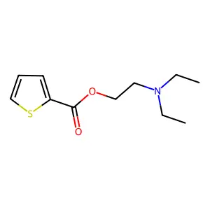 2-(Diethylamino)ethyl thiophene-2-carboxylate structure