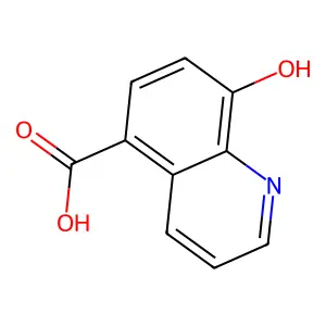 8-Hydroxy-5-quinolinecarboxylic acid structure