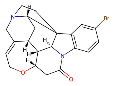 2-Bromostrychnidin-10-one structure