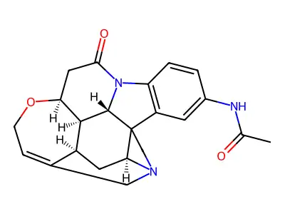 Strychnine, 2-acetamido- structure