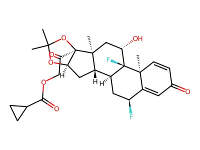 CIPROCINONIDE structure