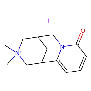 N,N-二甲基野靛碱碘化物 structure
