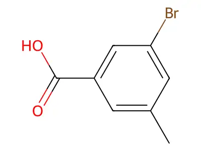 3-Bromo-5-methylbenzoic acid structure