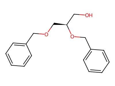 1,2-di-O-benzyl-glycerol structure