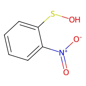 Benzenesulfenic acid, 2-nitro- structure