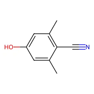 4-Hydroxy-2,6-dimethylbenzonitrile structure