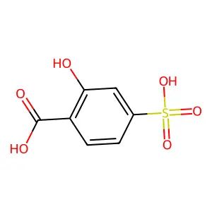 4-磺基水杨酸 structure
