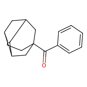 Phenyl(3-tricyclo[4.3.1.13,8]undecanyl)methanone structure