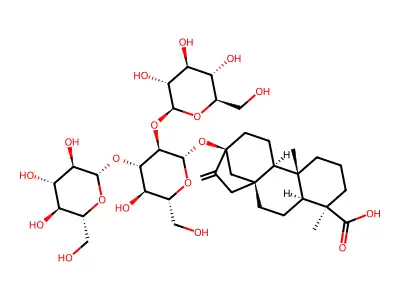 rebaudiosideB structure
