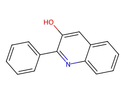 2-Phenyl-3-quinolinol structure