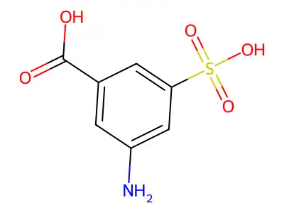 3-Amino-5-sulfobenzoic acid structure