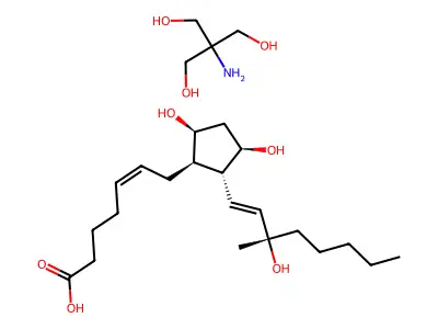 CARBOPROST TROMETHAMINE structure