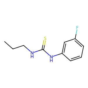 1-(3-Fluorophenyl)-3-propylthiourea structure