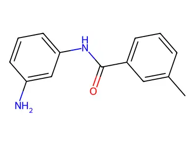 N-(3-aminophenyl)-3-methylbenzamide structure