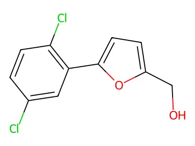 [5-(2,5-Dichlorophenyl)furan-2-yl]methanol structure