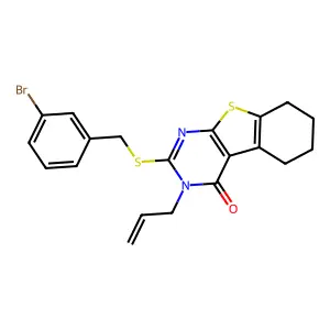 C20H19BrN2OS2 structure