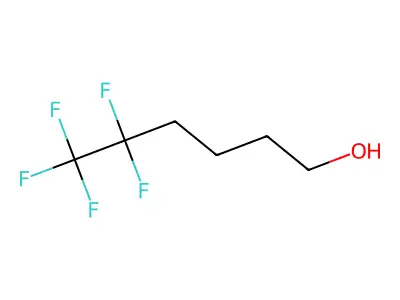 5,5,6,6,6-Pentafluorohexan-1-ol structure