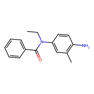 N-(4-氨基-3-甲基苯基)-N-乙基苯甲酰胺 structure