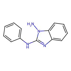 2-N-phenylbenzimidazole-1,2-diamine structure