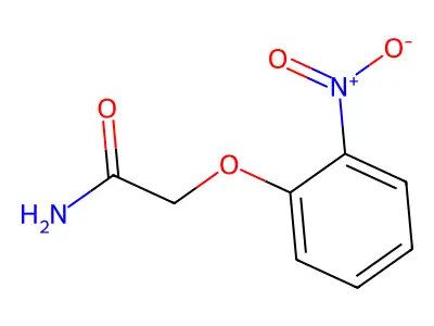 2-(2-Nitrophenoxy)acetamide structure