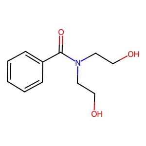 N,N-Bis(2-hydroxyethyl)benzamide structure