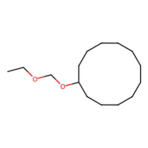 甲醛环十二烷基乙基缩醛 structure