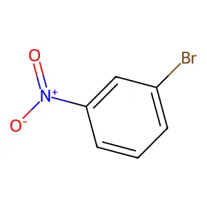 Benzene, 1-bromo-3-nitro- structure