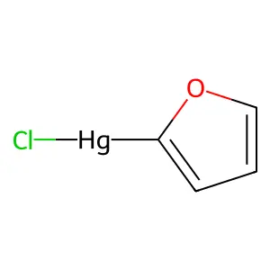 2-呋喃基氯化汞 structure