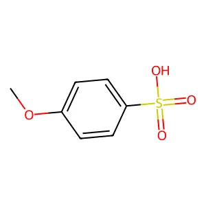 4-甲氧基苯磺酸 structure