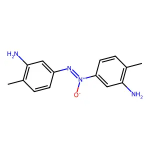 3,3'-Diamino-4,4'-dimethylazoxybenzene structure