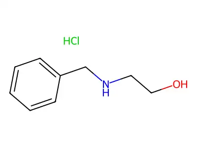 2-[(Phenylmethyl)amino]ethanol hydrochloride structure