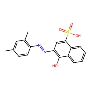 C.I. Acid Red 135, monosodium salt structure