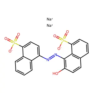 C.I. Acid Red 25 structure