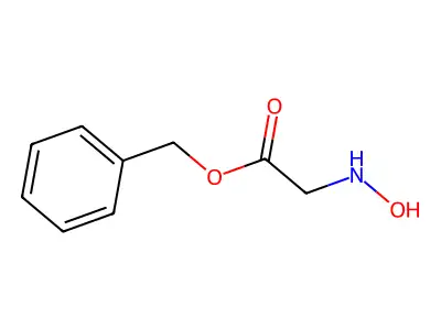 Benzyl 2-(hydroxyamino)acetate structure