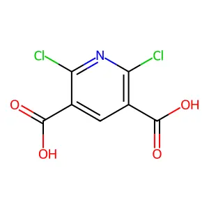 2,6-Dichloropyridine-3,5-dicarboxylic acid structure