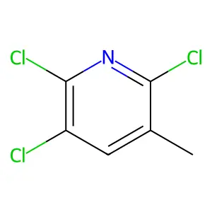 2,3,6-Trichloro-5-methylpyridine structure