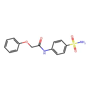 2-苯氧基-N-(4-氨磺酰基苯基)乙酰胺 structure