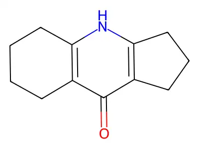 9H-Cyclopenta(b)quinolin-9-one, 1,2,3,4,5,6,7,8-octahydro- structure