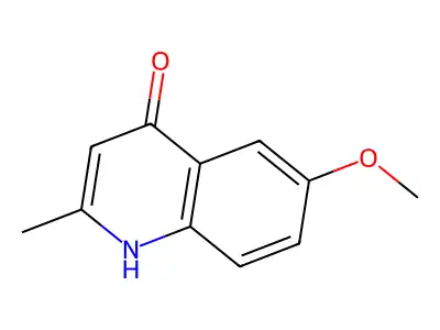 6-Methoxy-2-methylquinolin-4-ol structure