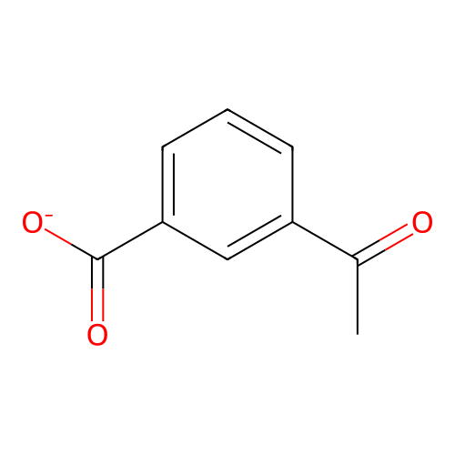 3-Acetylbenzoate structure