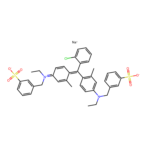 Acid green 22 structure