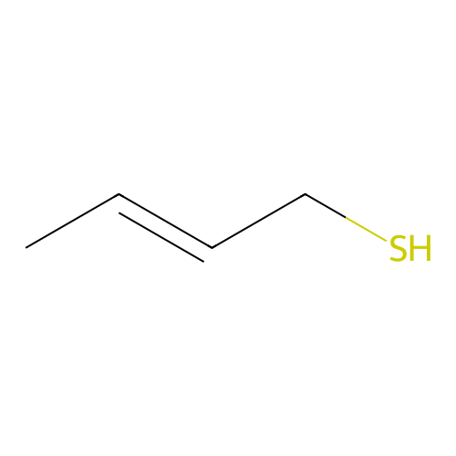 (E)-2-Butene-1-thiol structure