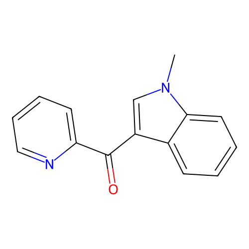 (1-Methylindol-3-yl)-pyridin-2-ylmethanone structure